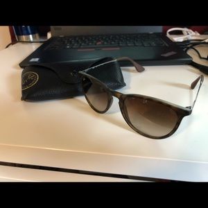 Ray ban Erika tortoise sunglasses